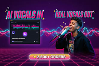 turn your ai song into a real professional rnb vocal track