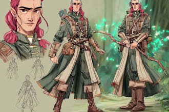 design characters concept art