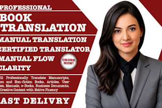 translate, edit, format and proofread your spanish book or novel