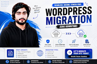 migrate your wordpress website to a new host or domain