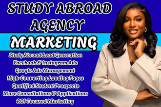 do study abroad agency marketing study abroad marketing student leads google ads