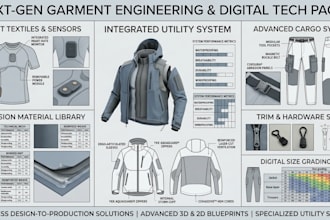 create factory ready streetwear hoodie, fashion clothing, tshirts for tech pack