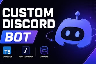 develop a custom discord bot