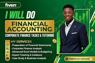 do financial accounting, corporate finance tasks, and tutoring