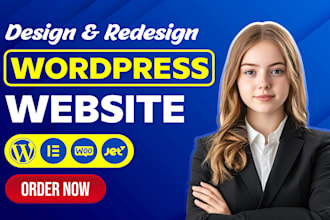 design, redesign, clone website using wordpress, elementor pro development