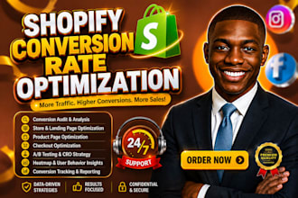 do shopify cro audit and conversion rate optimization to increase sales