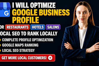 do google my business optimization for restaurants hotels and maps ranking