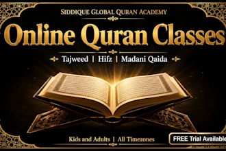 teach online quran with tajweed classes for kids and adults