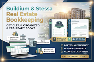 do buildium stessa bookkeeping real estate rental property accounting