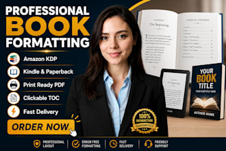 format your manuscript into a professional print and ebook layout