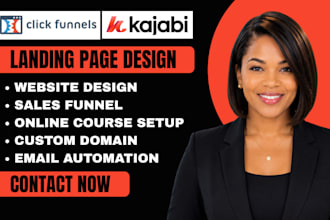 create clickfunnels landing page kajabi website kajabi clickfunnels sales funnel