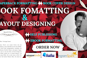 format and design your german, spanish, italian and french book professionally