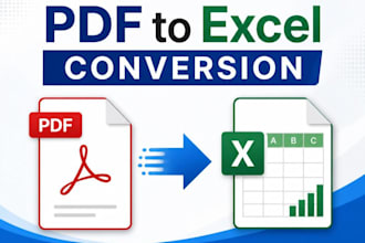 convert PDF or image to excel or word document
