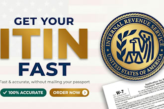 apply for your itin as an irs caa no passport mailing required