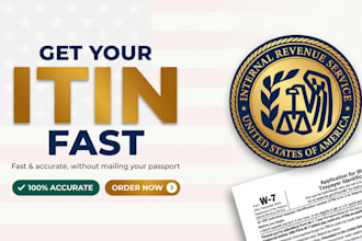 apply for your itin as an irs caa no passport mailing required