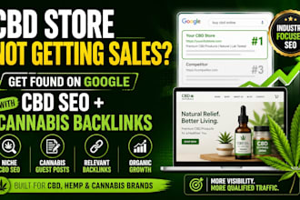 do cbd seo to boost cbd store sales, marijuana guestpost, cannabis backlink