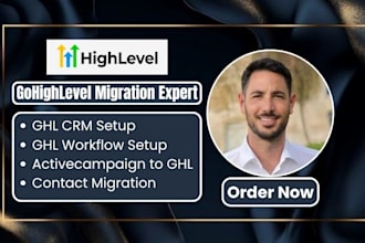 migrate activecampaign to gohighlevel crm worflows automation