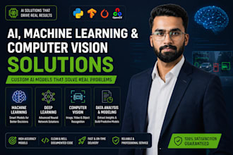 build ai, machine learning and computer vision solutions