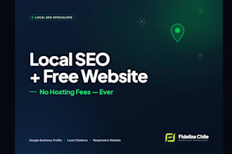 do local SEO and build you a free website
