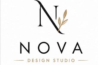 create a unique minimalist logo design