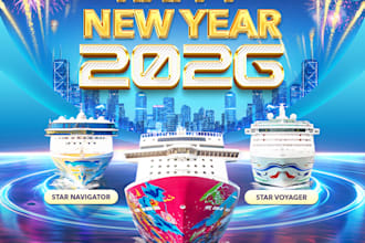 design creative promotional posters and ad materials