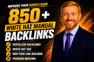 high quality dofollow SEO backlinks manual link building for google top ranking