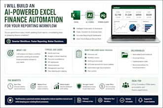automate excel finance workflows using ai and power query