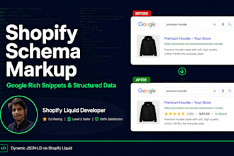 setup shopify schema markup and structured data for google rich snippets