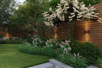 create realistic 3d landscape renderings and visualization