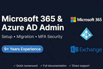 set up, fix, or migrate your microsoft 365, exchange, and azure ad