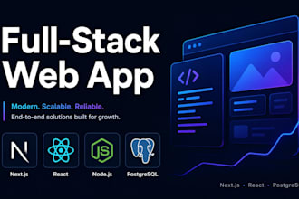 develop a custom web application