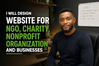 design website for ngo, charity, nonprofit organization and businesses