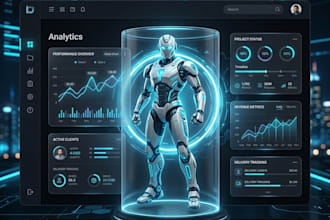 build an interactive 3d webgl website or dashboard app
