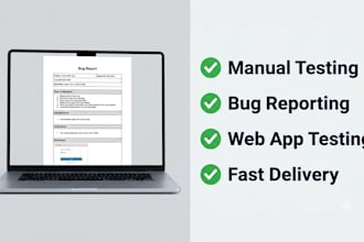 do manual testing and bug reporting for your app