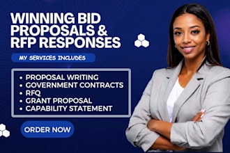 write winning bid proposals, rfp responses and business proposals