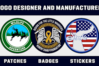 design premium custom patch and deliver to you doorstep