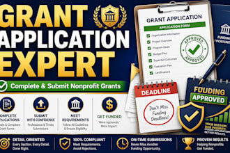 apply for nonprofit grants and complete grant applications