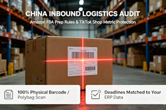 be your china fba prep and tiktok supply chain agent
