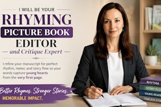 be your rhyming picture book editor and critique expert