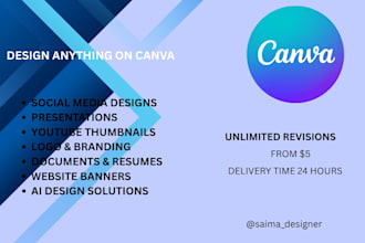 design canva social media posts in 24 hours