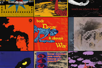 create experimental artwork for your music release