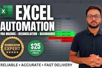 automate excel reconciliation with vba macros