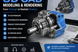 do 3d cad design
