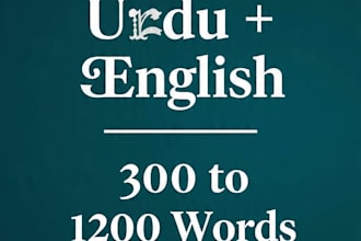 write SEO blog posts in urdu and english
