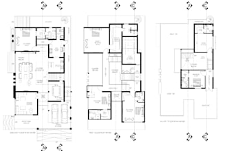 draw architectural drawing, blueprints, elevations
