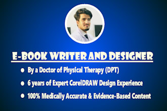 write and design a medical ebook as a medical doctor