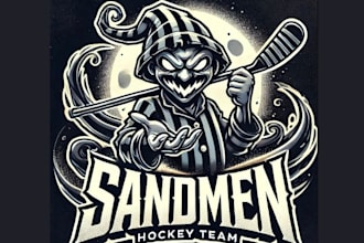 make high quality hockey logo with fastest delivery