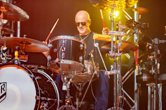 cut professional live drum tracks