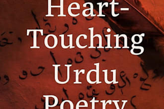 professional custom urdu ghazal and poetry writing service