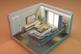 create custom 3d building models for digital use or 3d printing